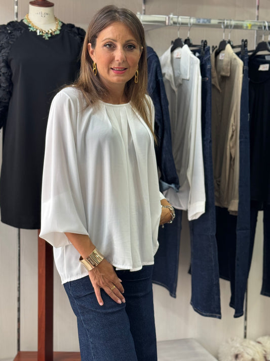Blusa Berlino bianca
