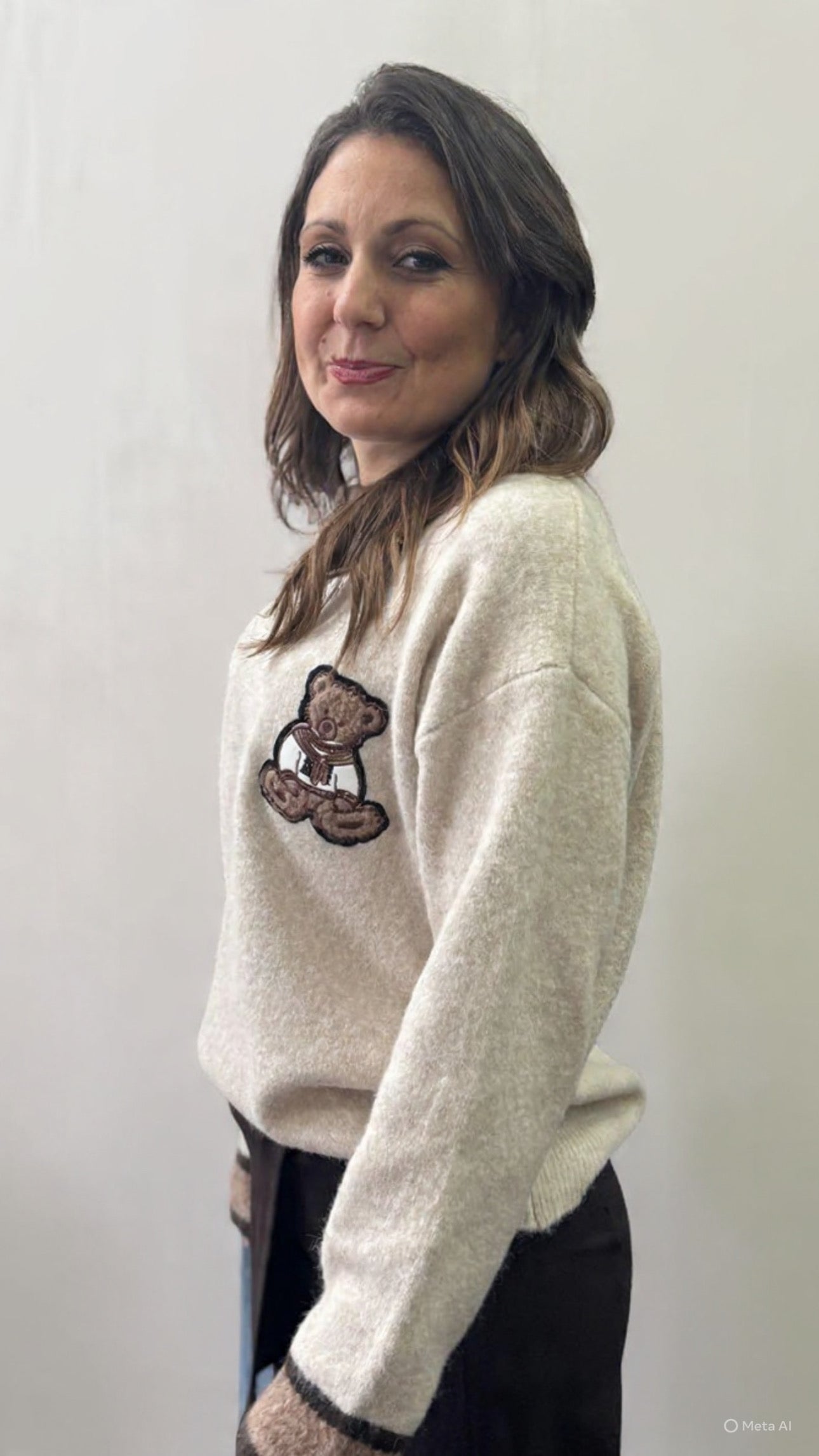 Maglioncino Teddy beige