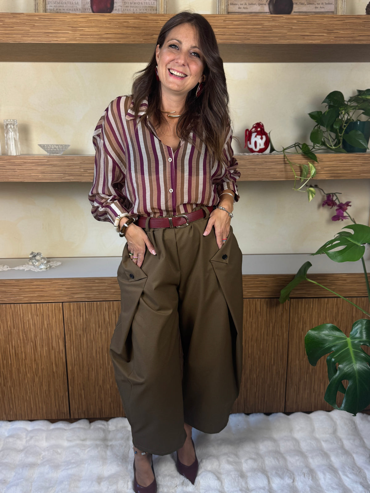 Camicia rigata