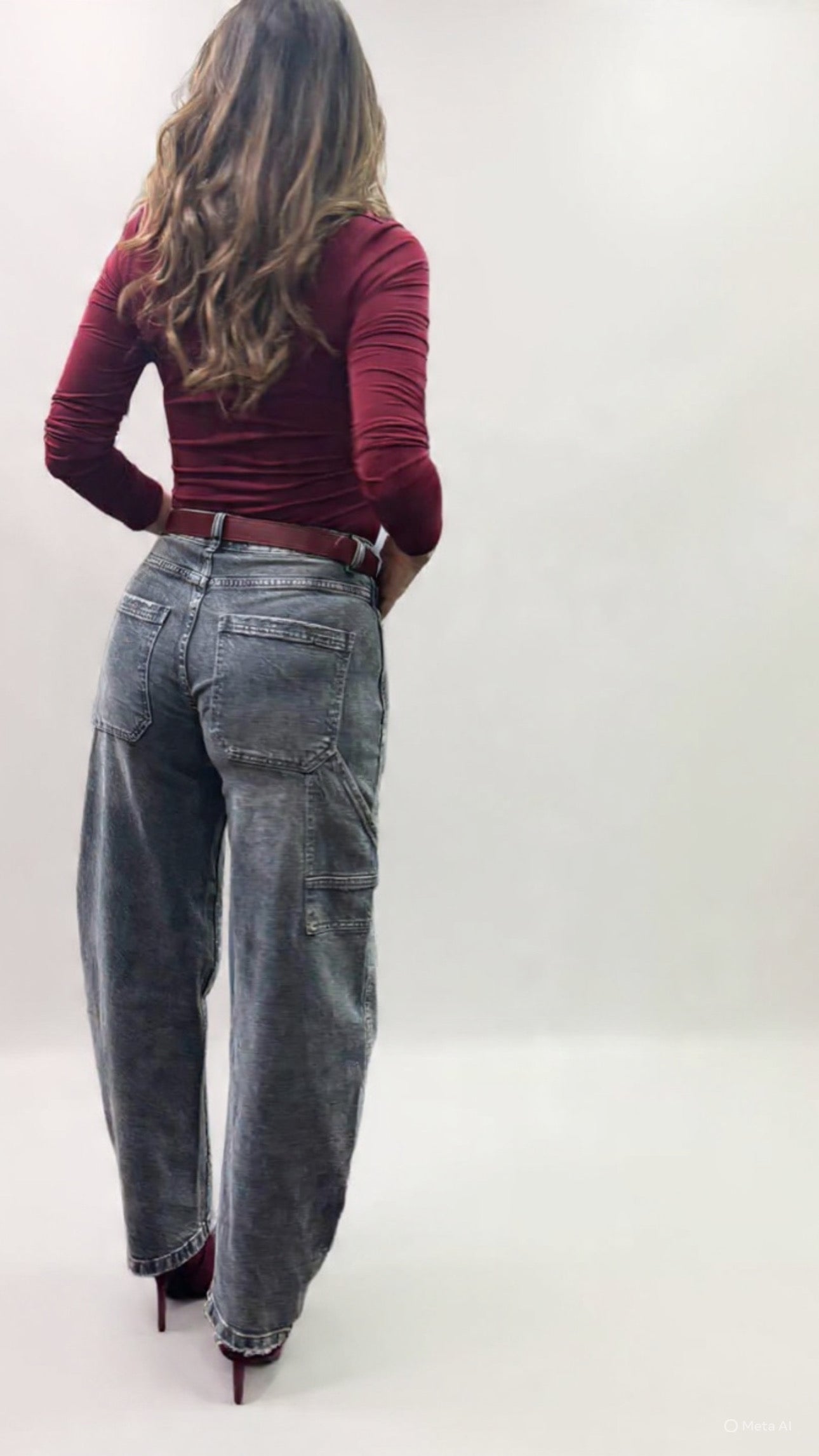 Jeans New York grigio