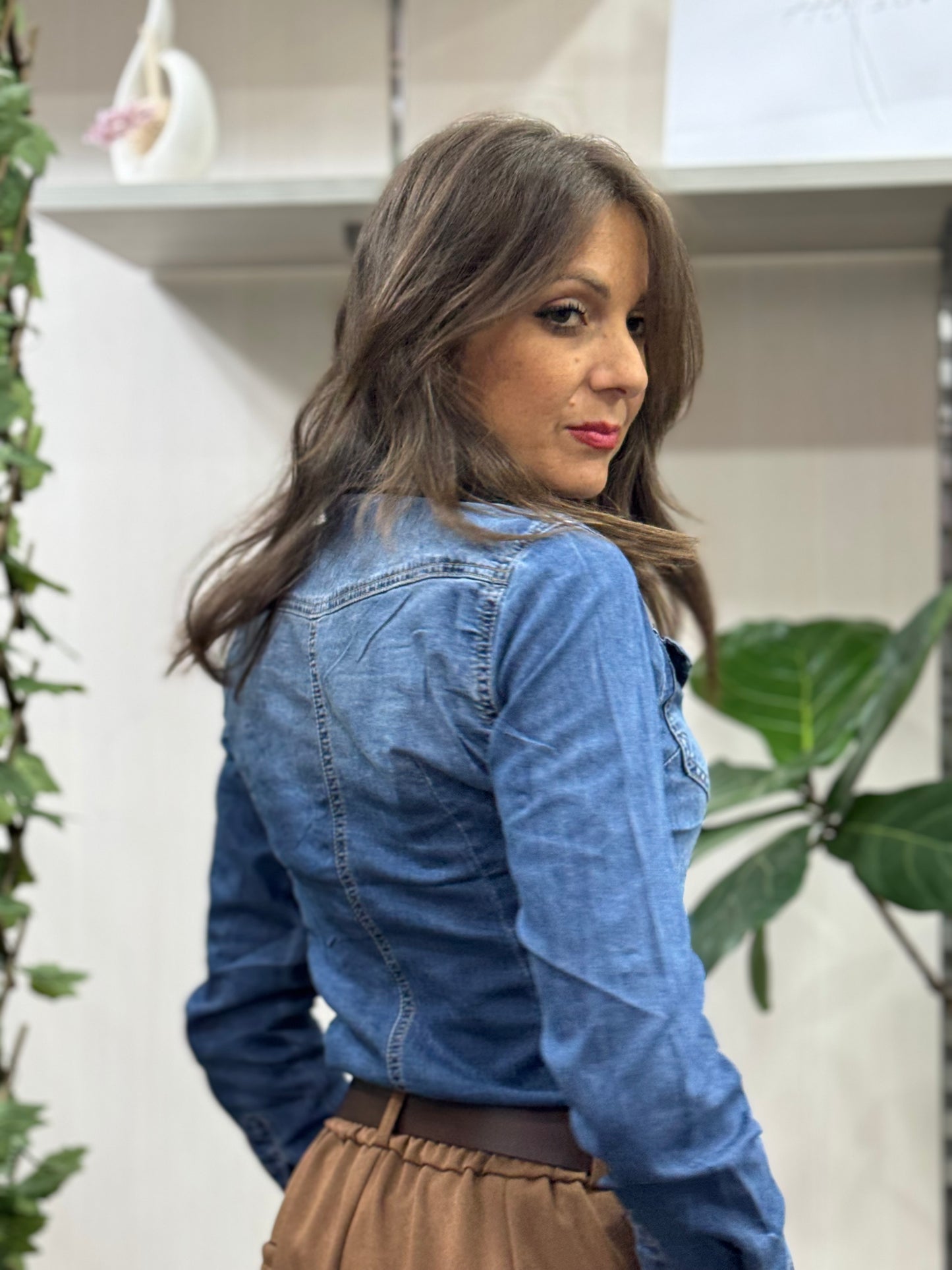 Camicia Jeans Flora