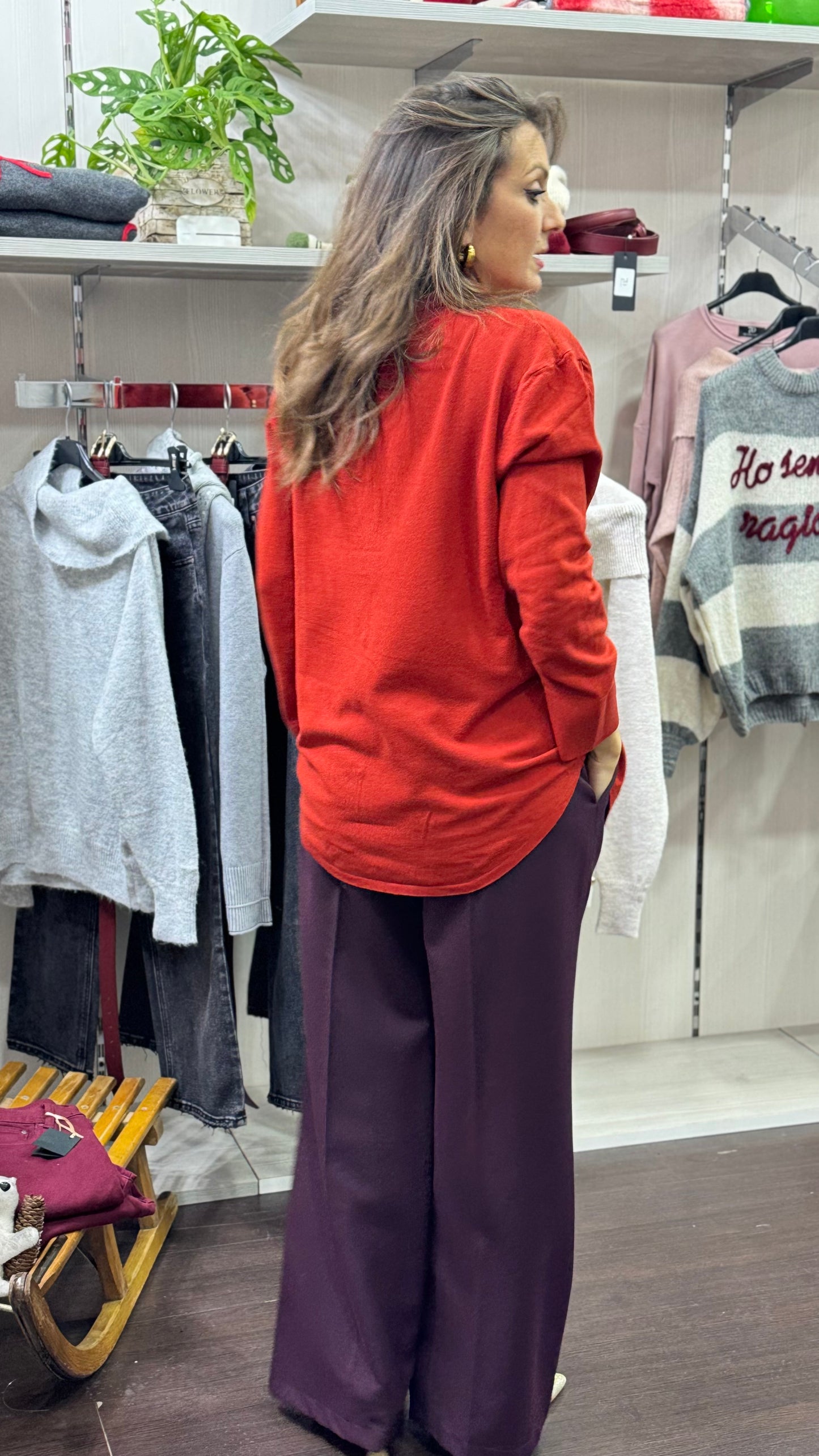 Camicia Dublino ruggine