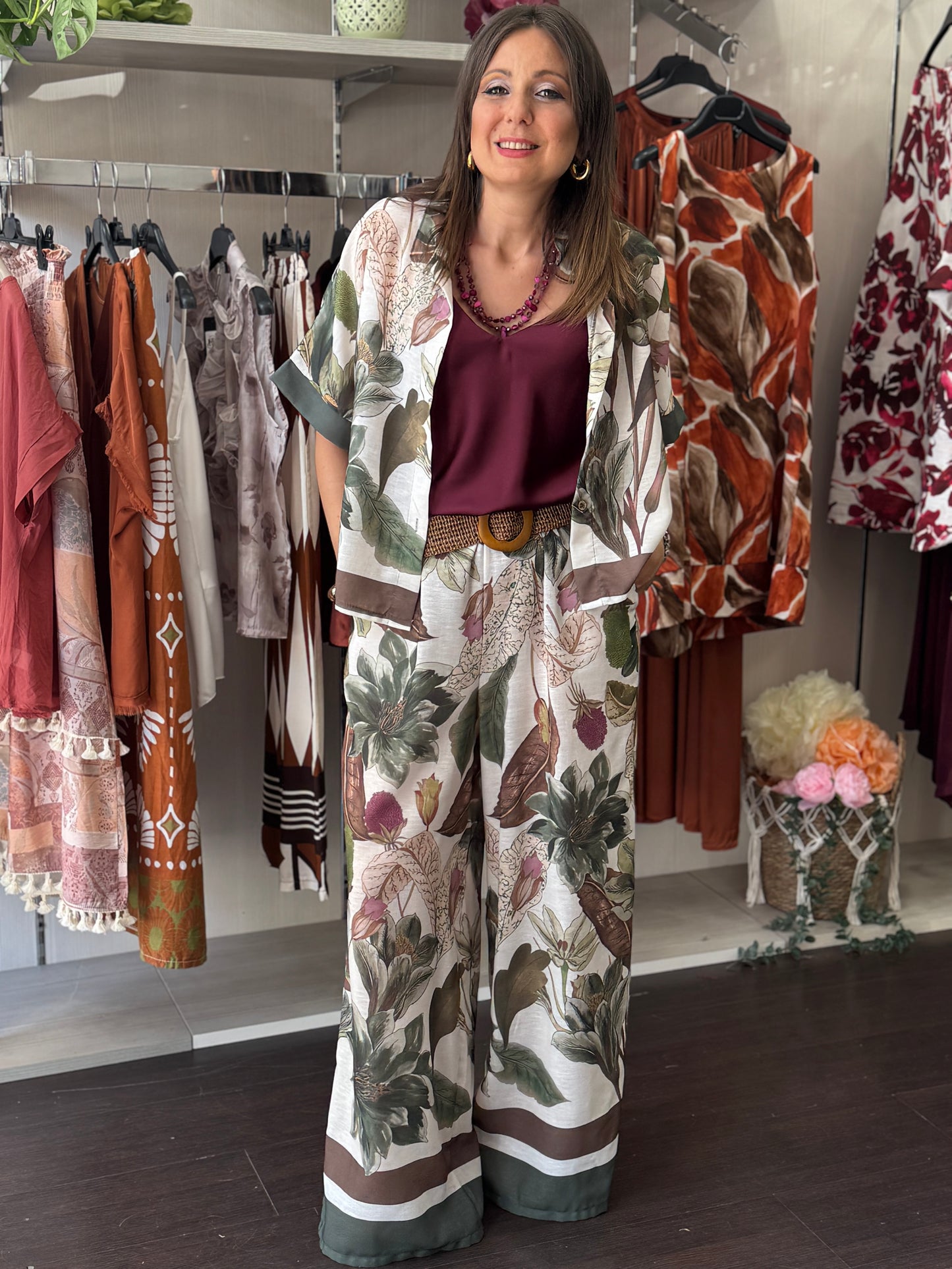 Camicia botanica