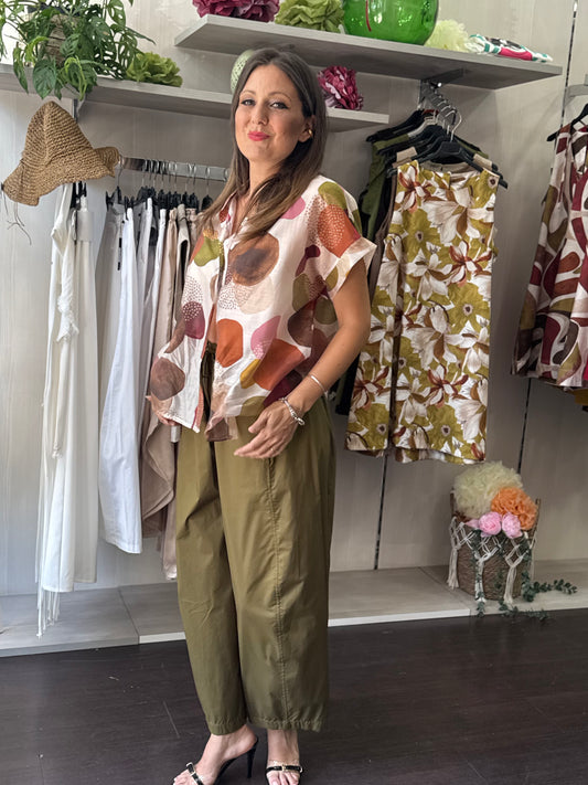 Pantalone verde baloon