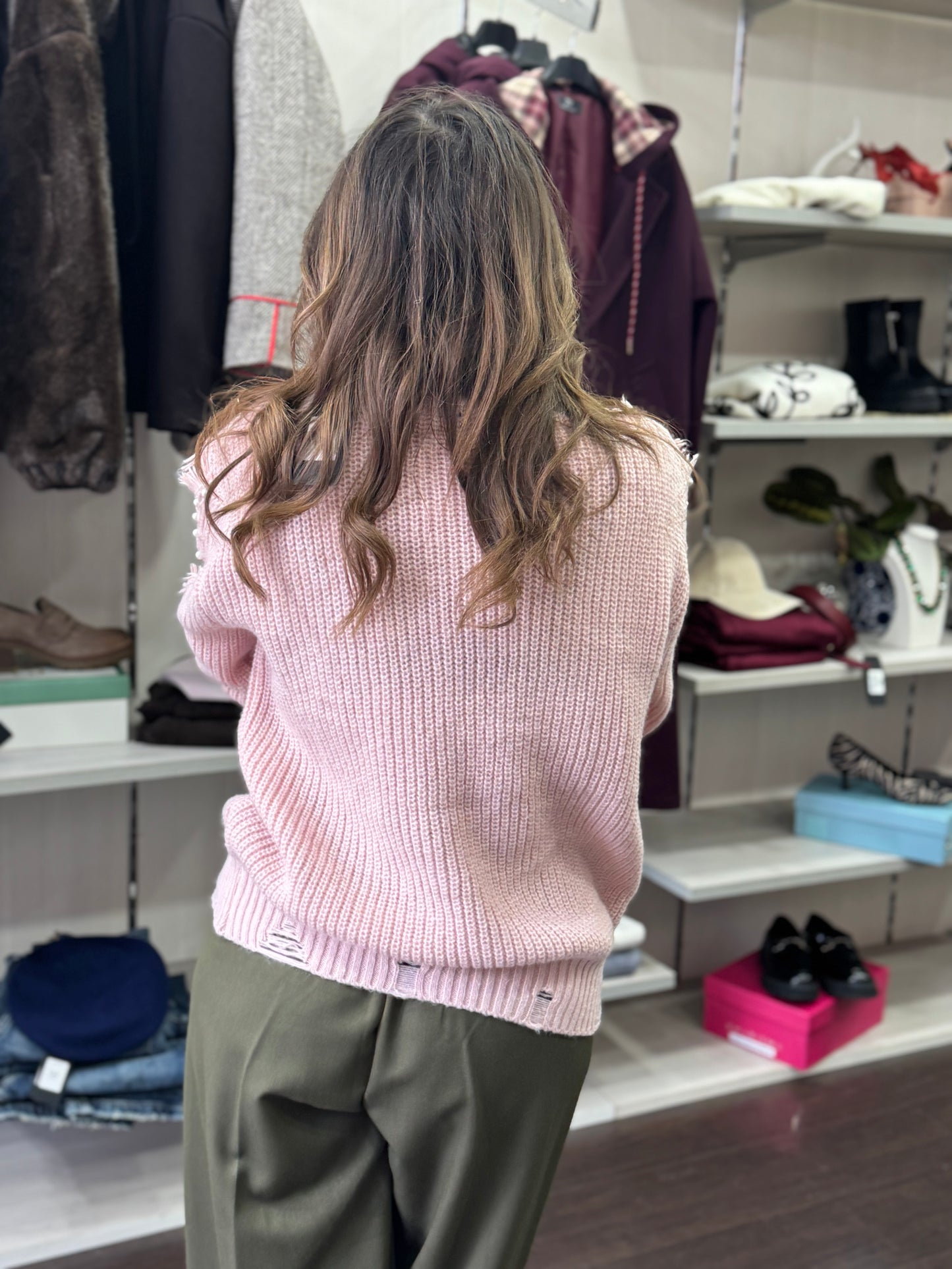 Maglioncino Gravina rosa