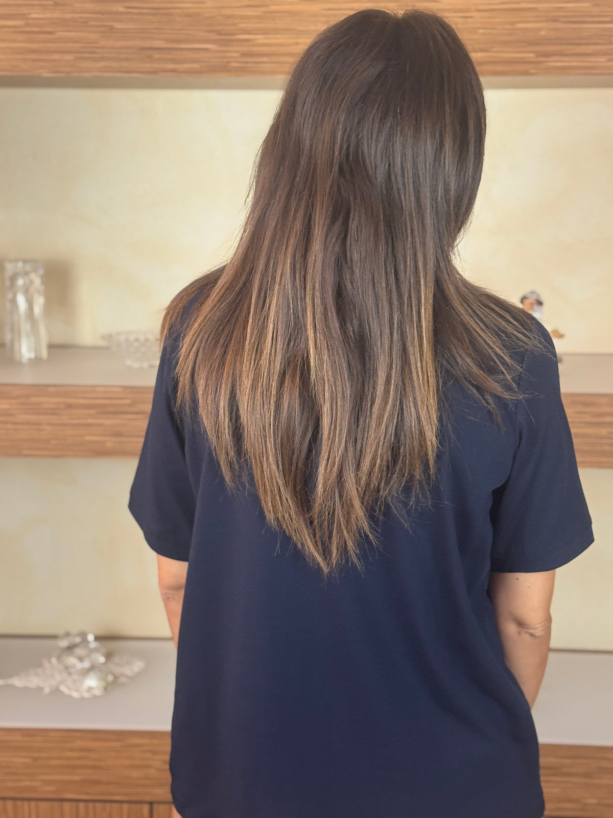 T shirt basic blu