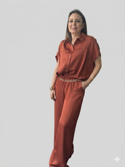 Completo satin ruggine