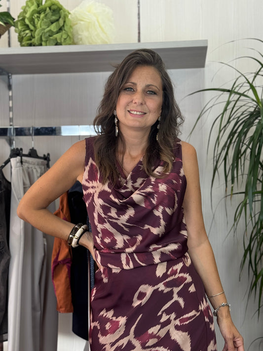 Top fantasia bordeaux