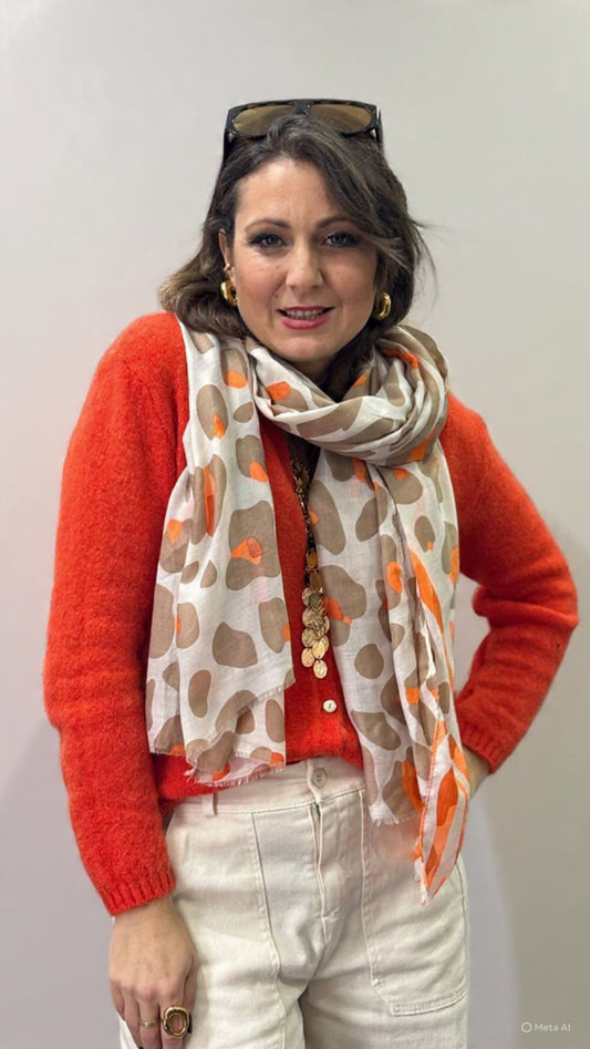 Sciarpa arancio