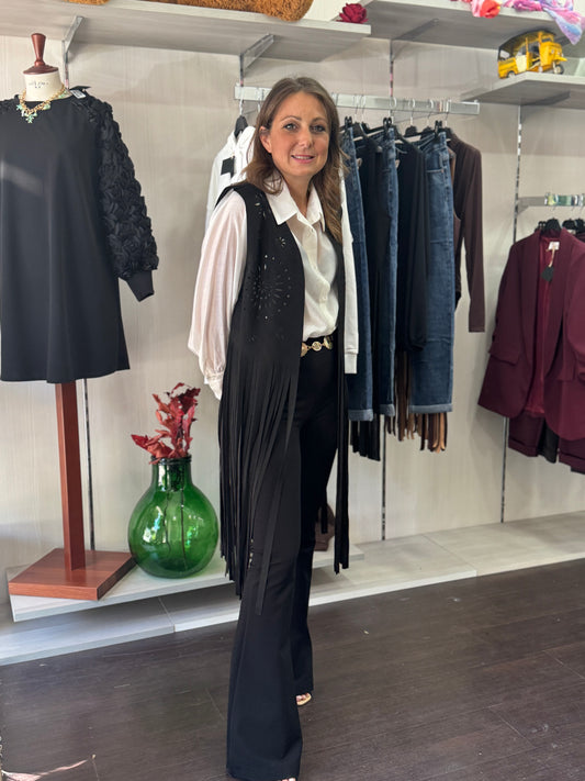 Gilet Texas Nero