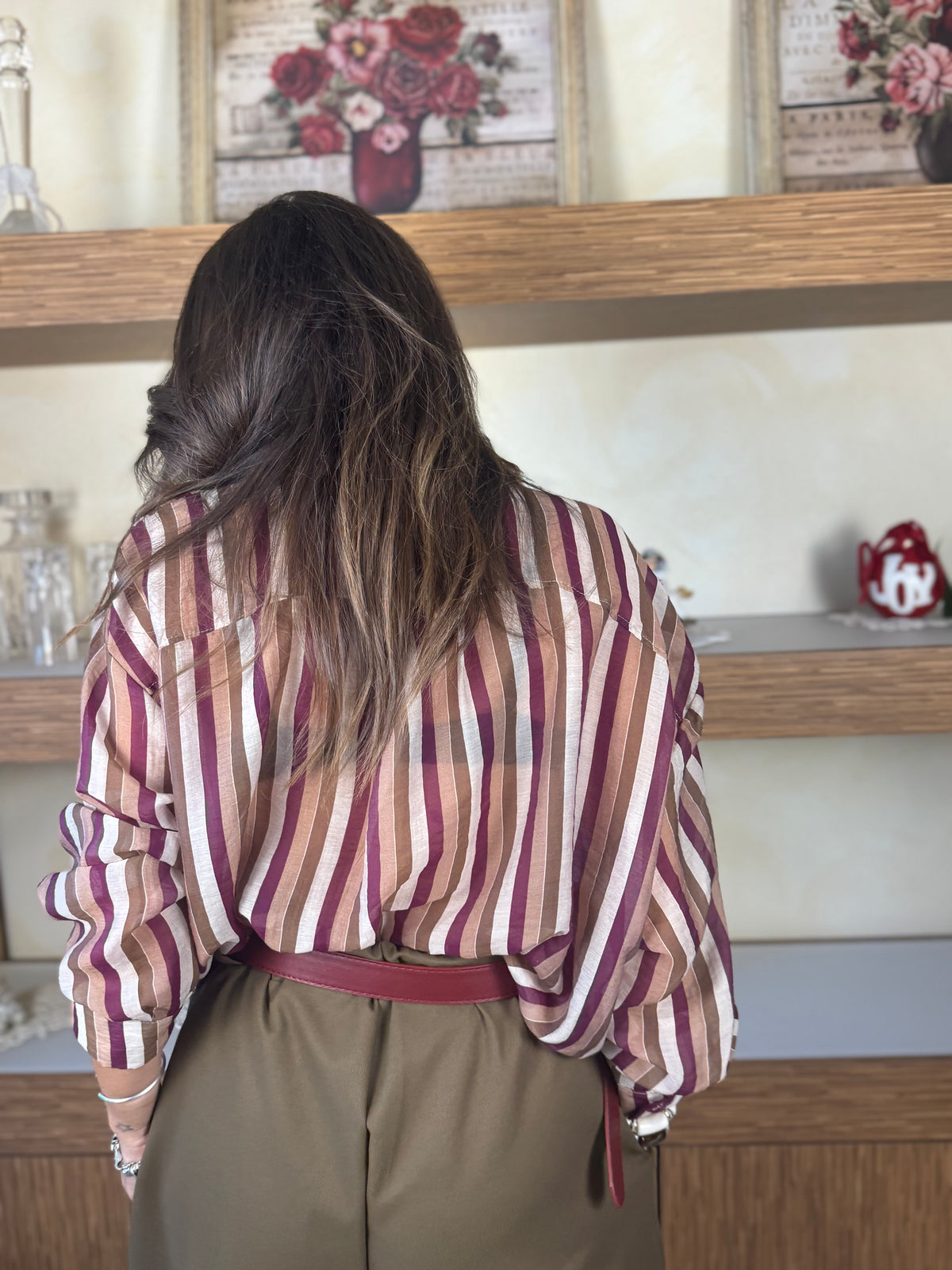 Camicia rigata