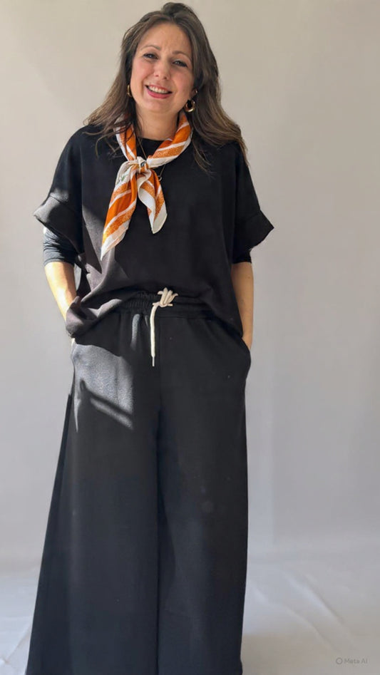 Pantalone Completo Nicole Nero