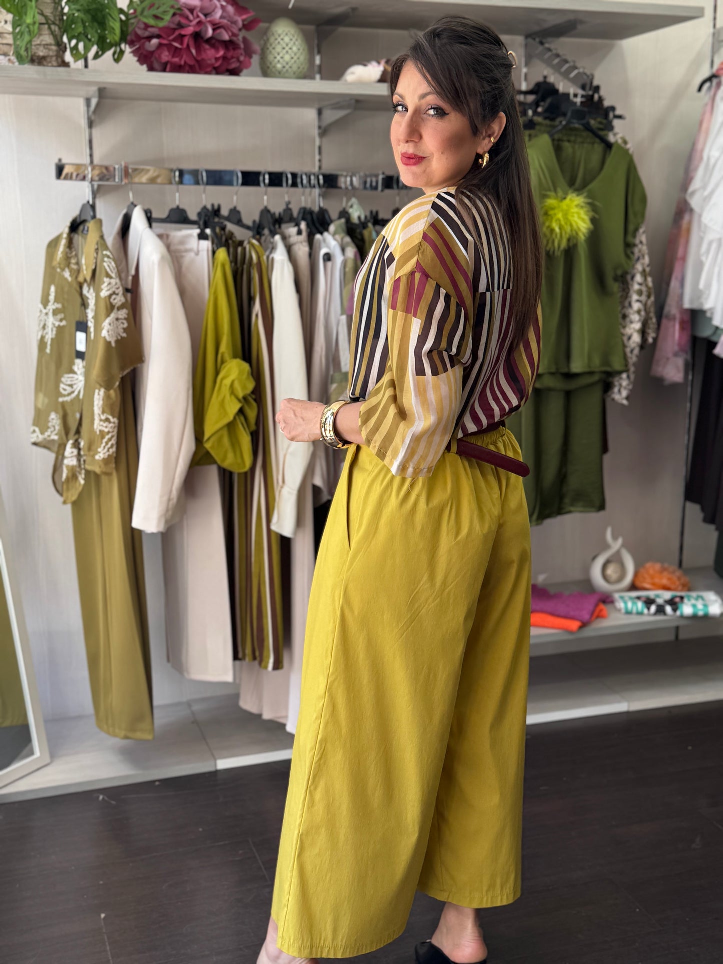Gonna Pantalone Lime
