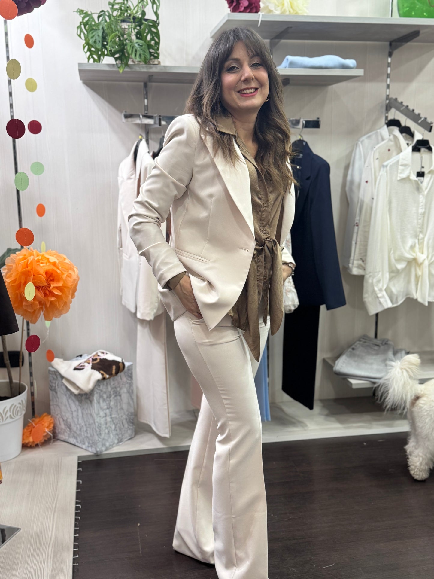 Tailleur zampa panna