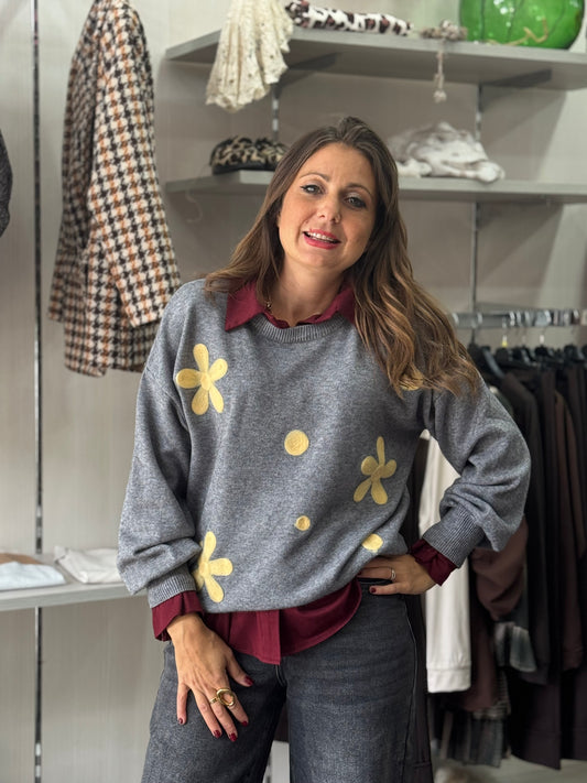 Maglioncino Sondrio grigio