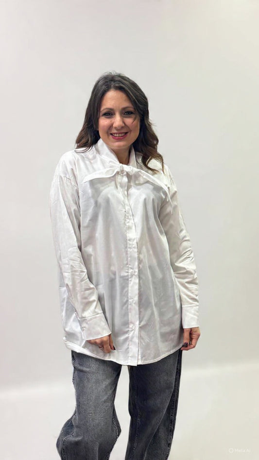 Camicia bianca cotone