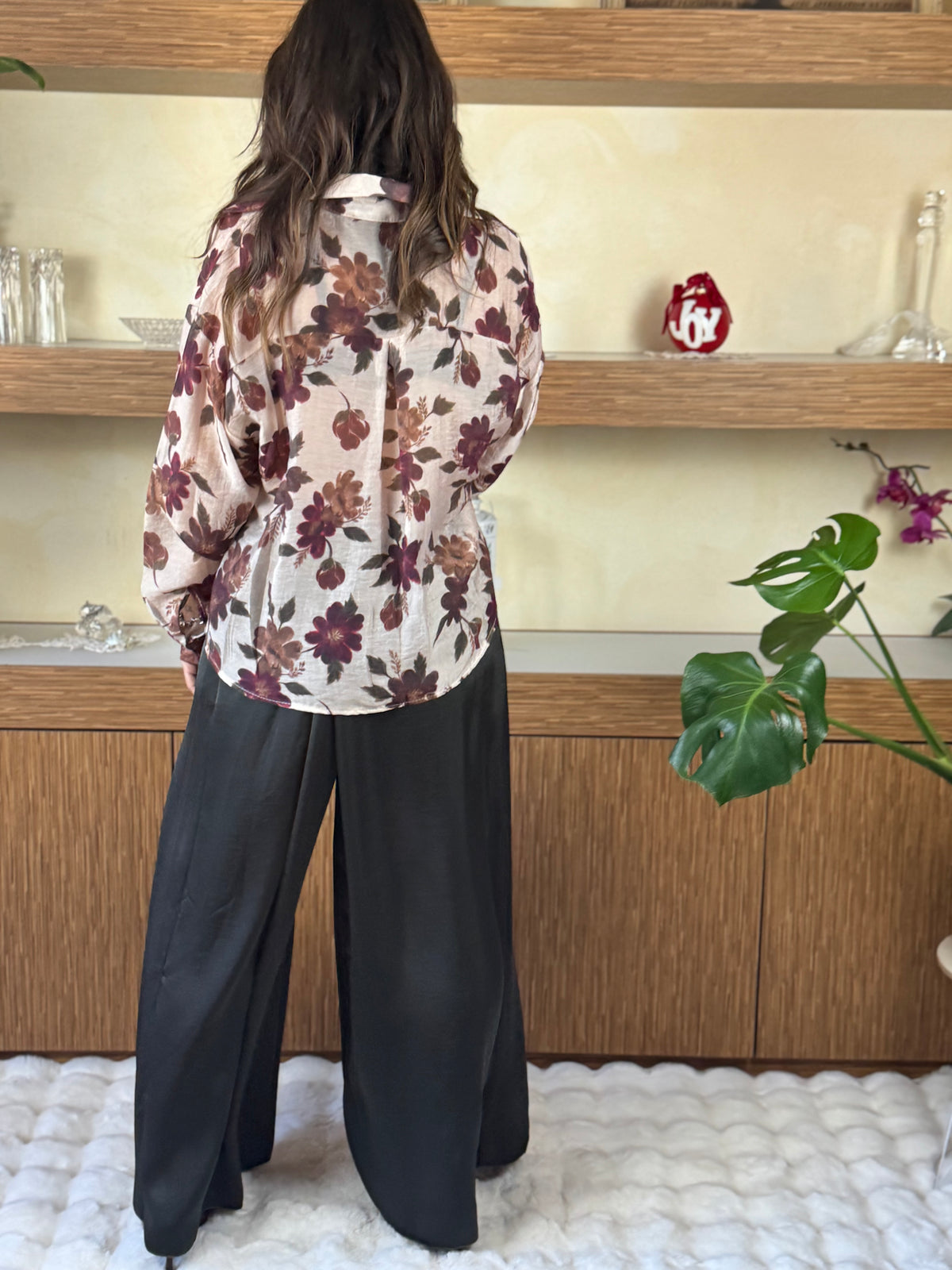 Camicia fiori