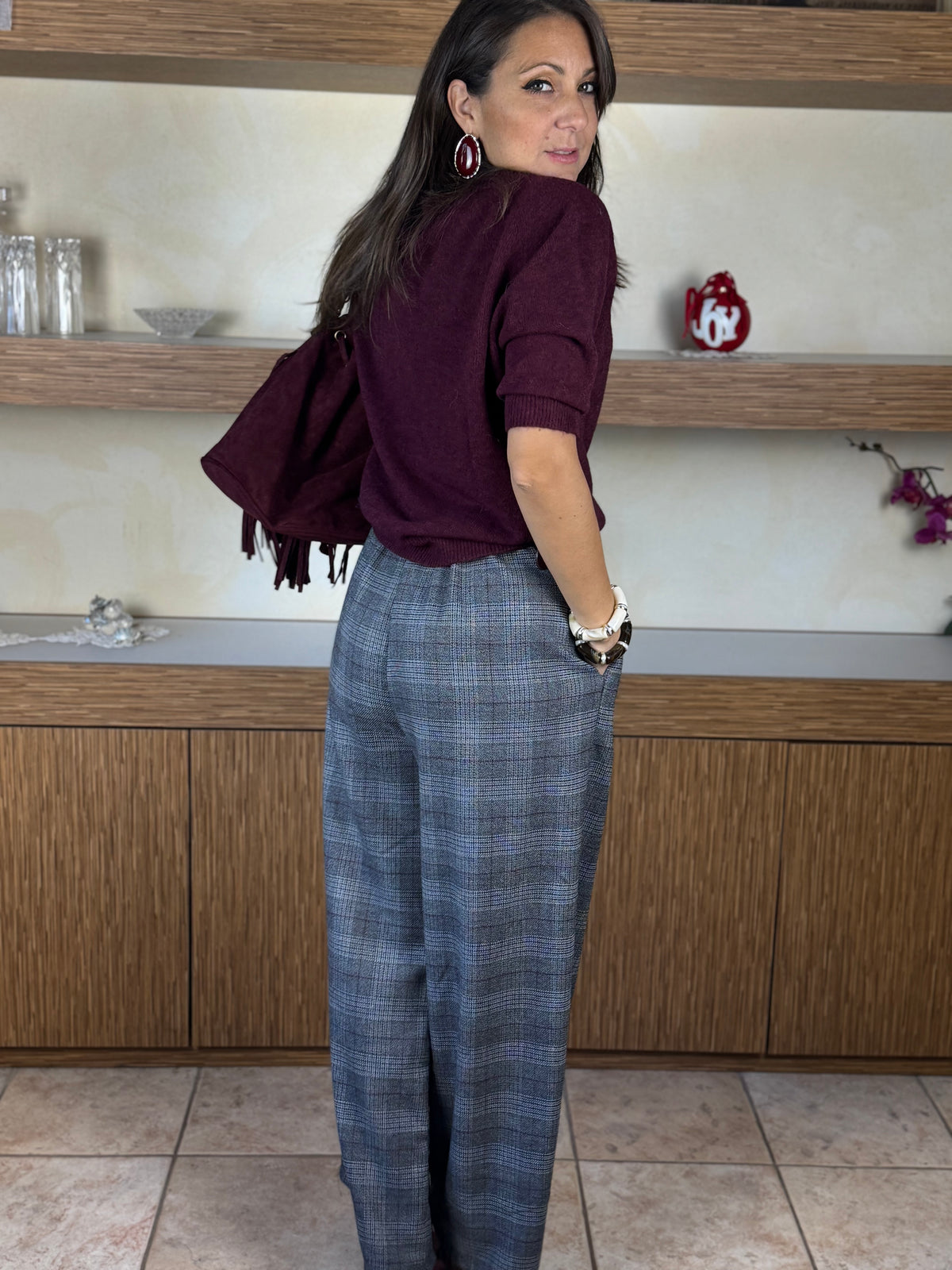 Pantalone tartan