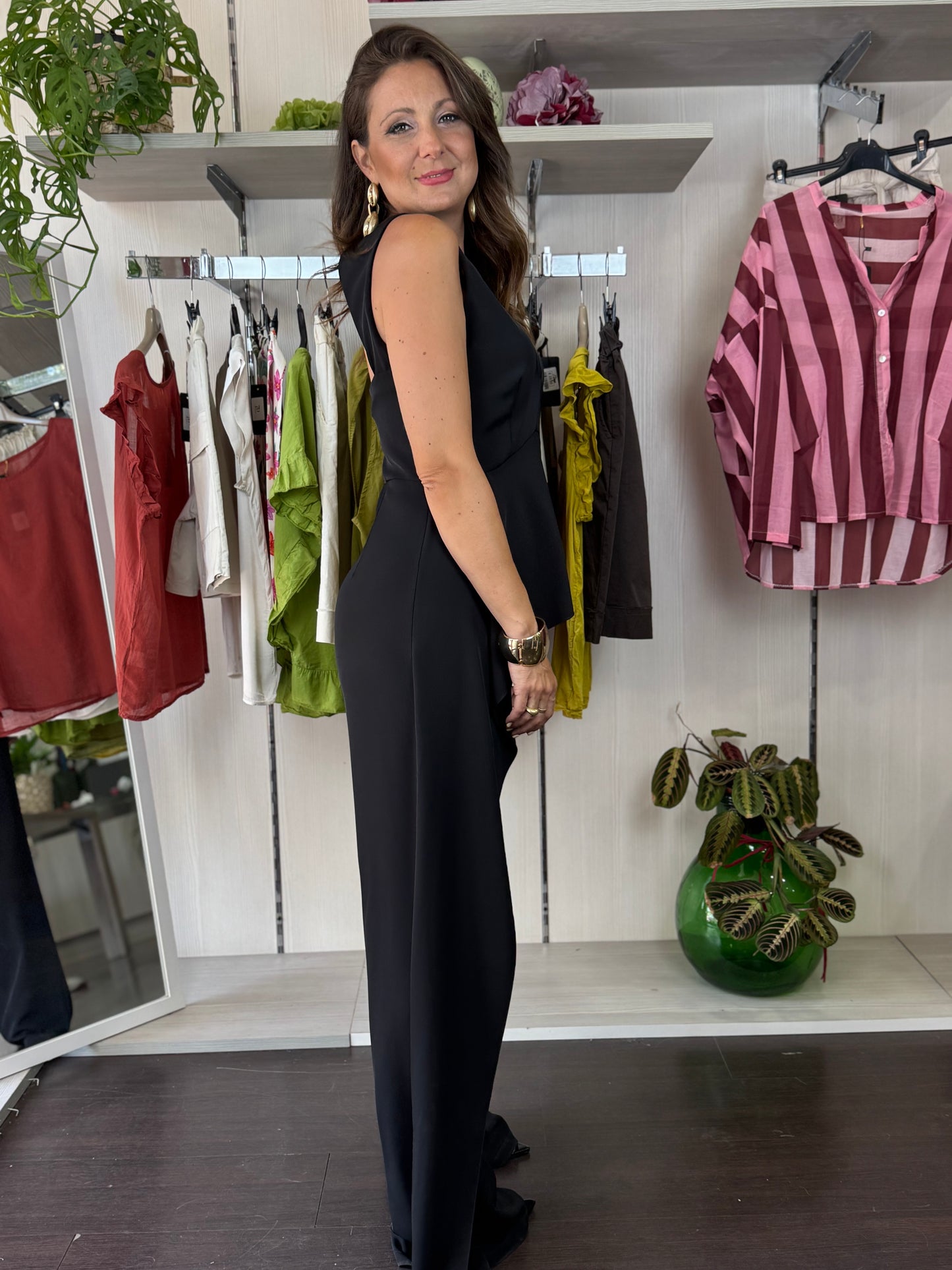 Jumpsuit nera cady