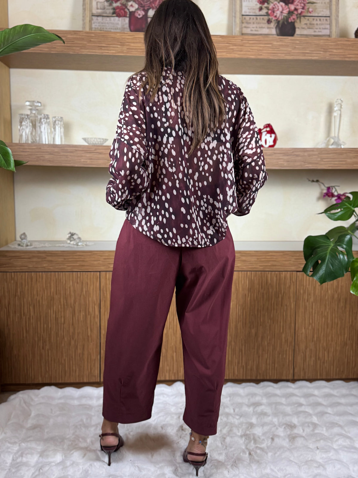 Camicia bamby bordeaux