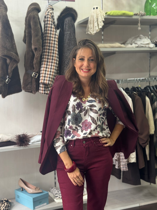 Blazer Italia bordeaux
