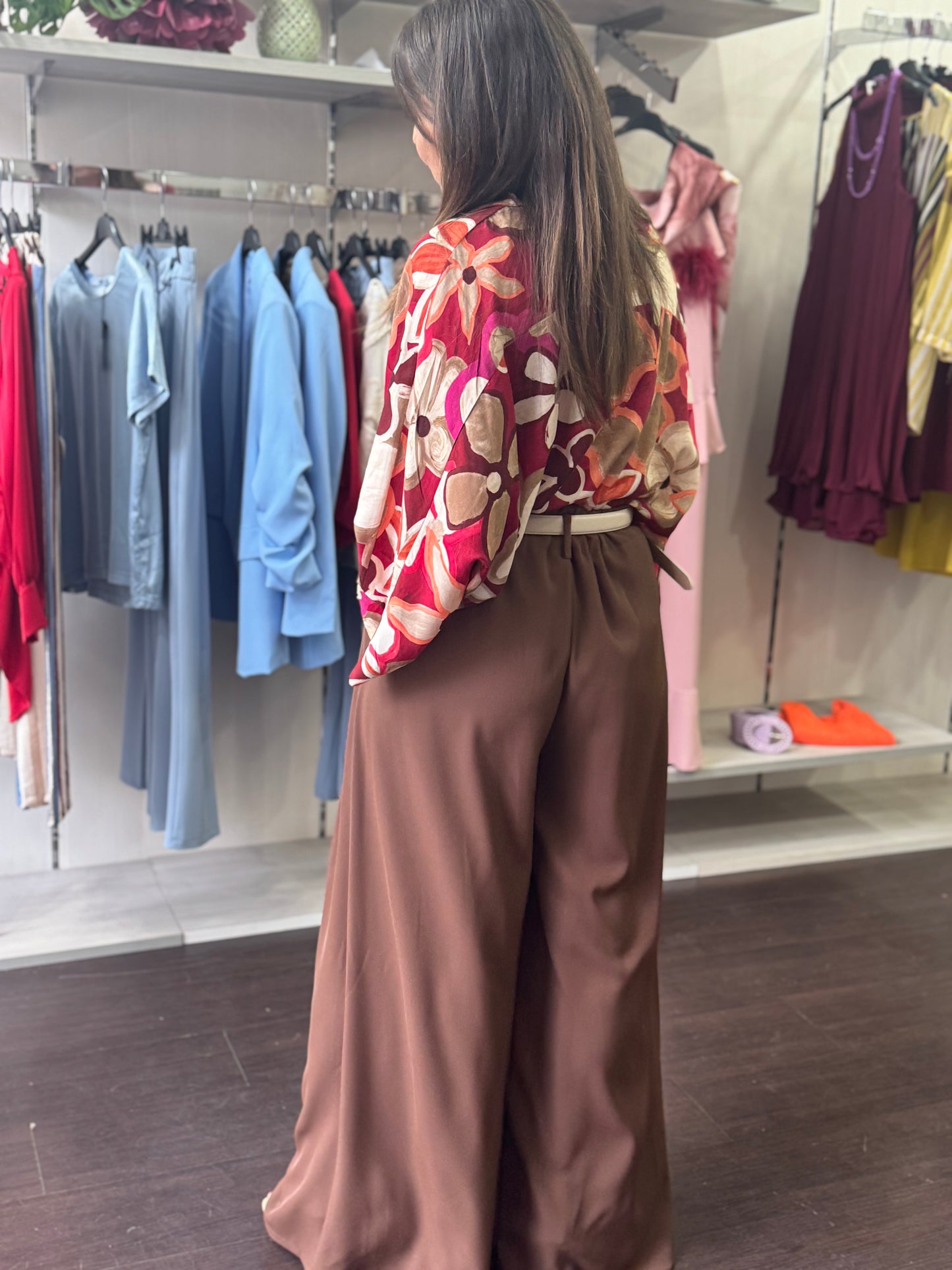 Gonna pantalone cady cioccolato