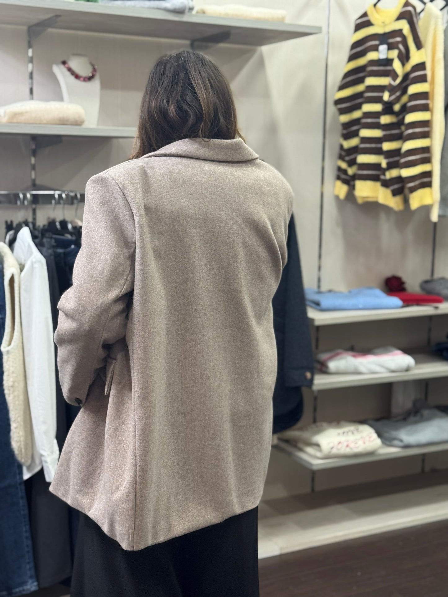 Blazer cappottino over