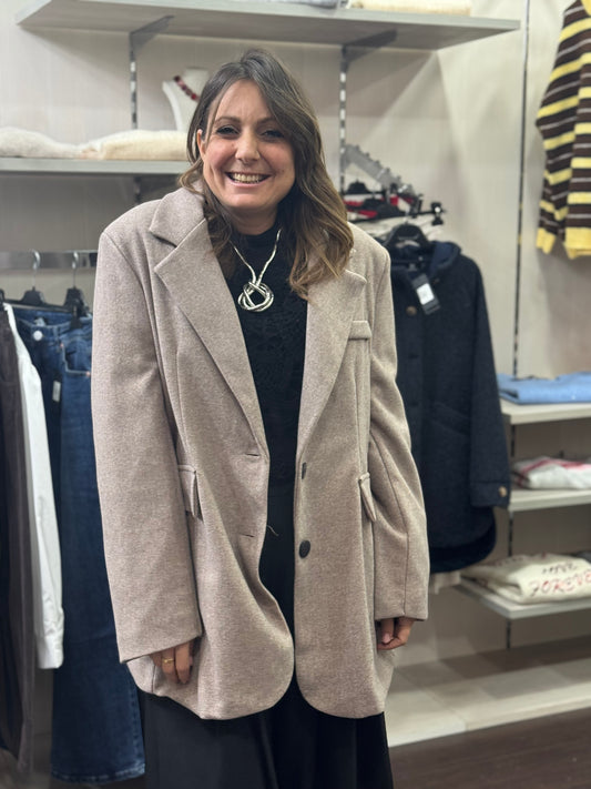 Blazer cappottino over