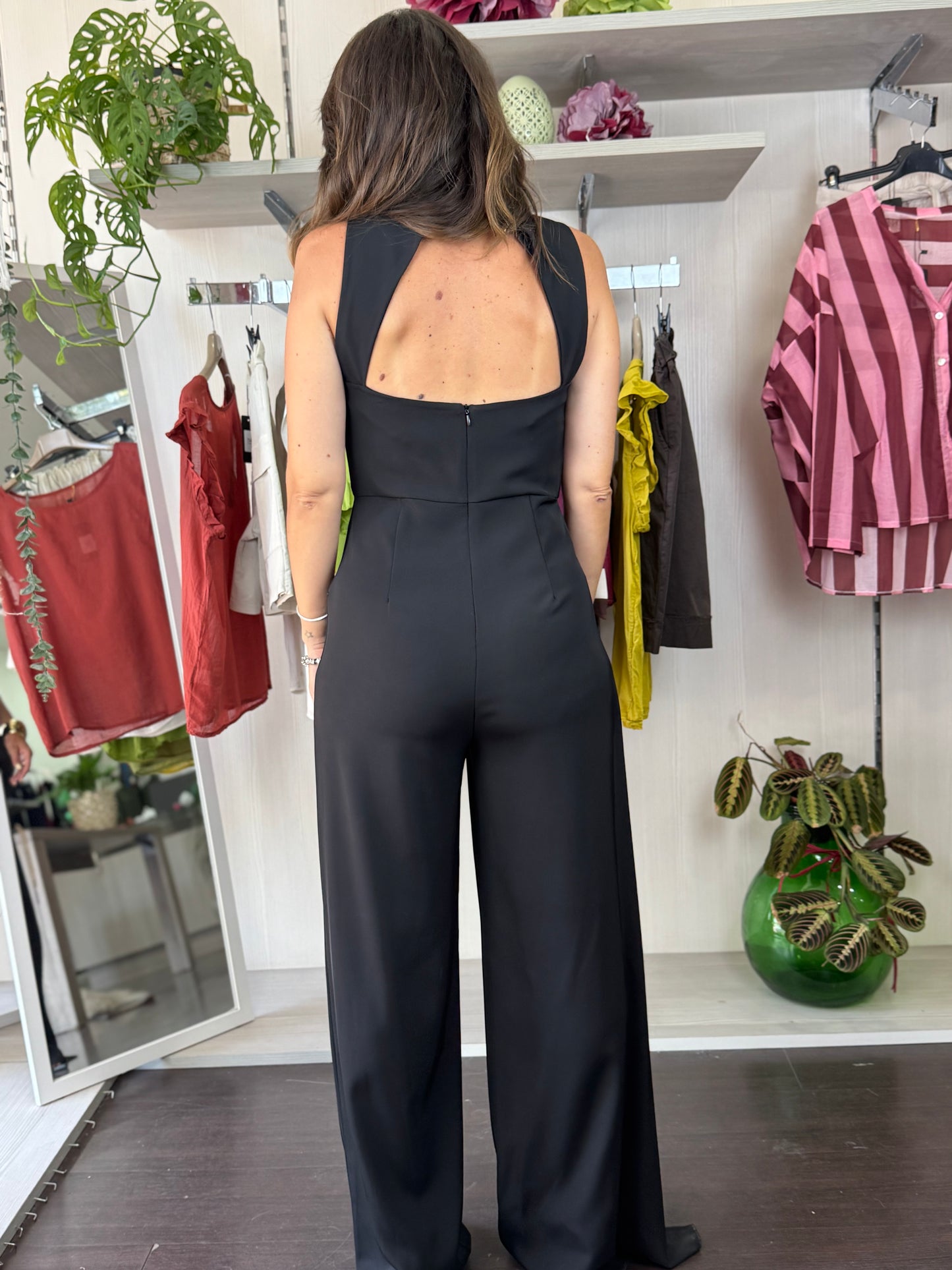 Jumpsuit nera cady