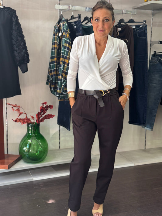 Pantalone Yoga cioccolato