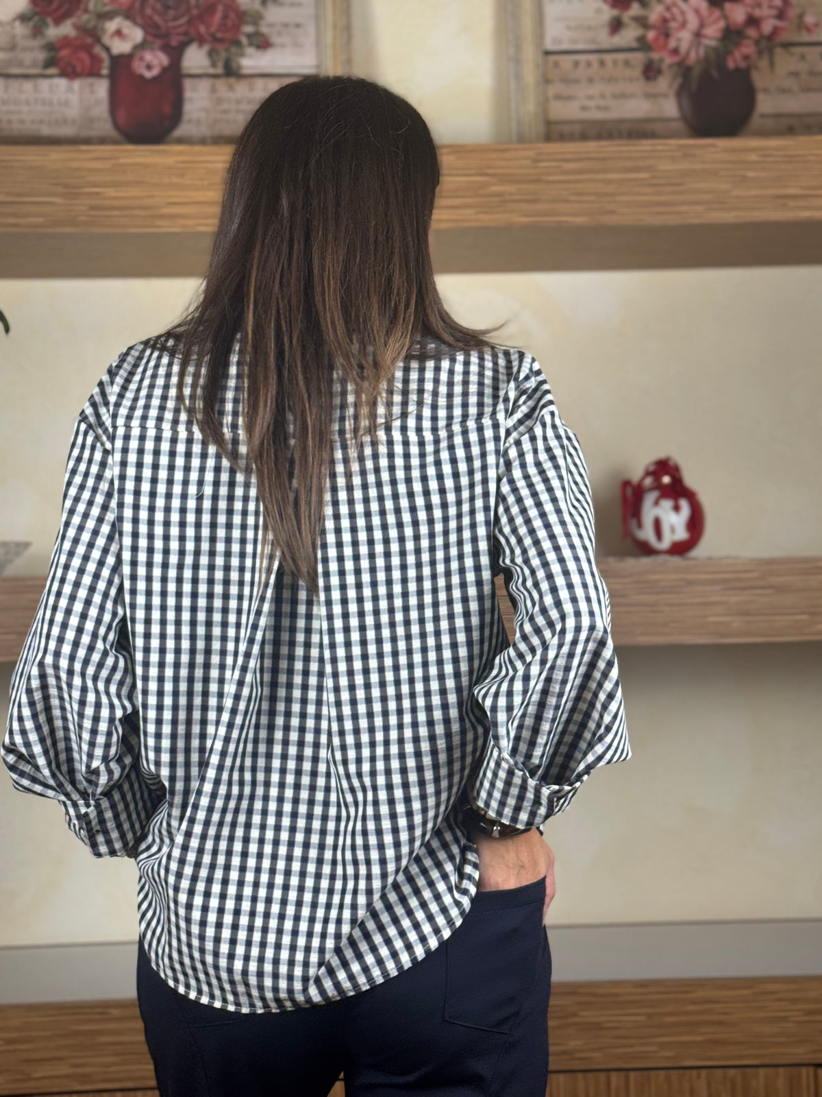 Camicia diagonale check