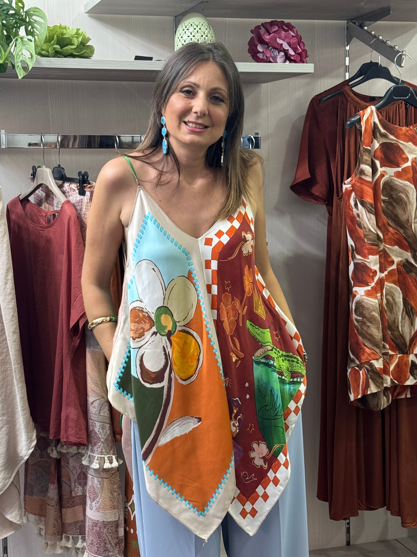 Top foulard