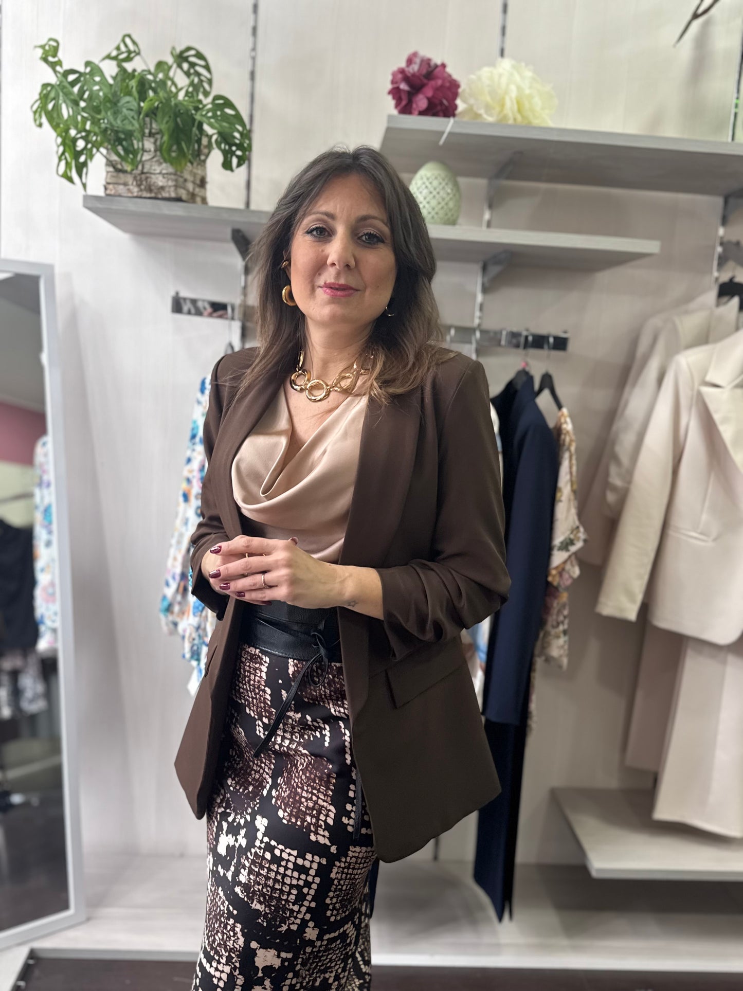 Blazer Philip cioccolato