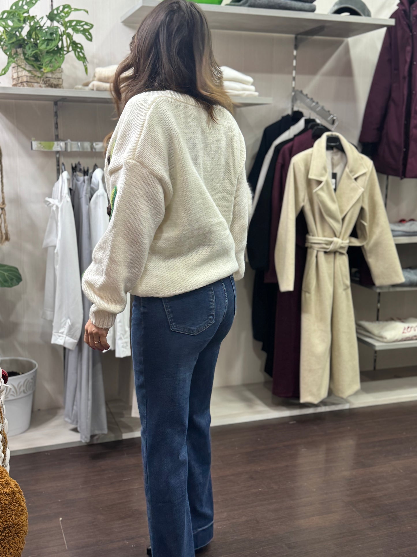 Jeans wide leg Livigno