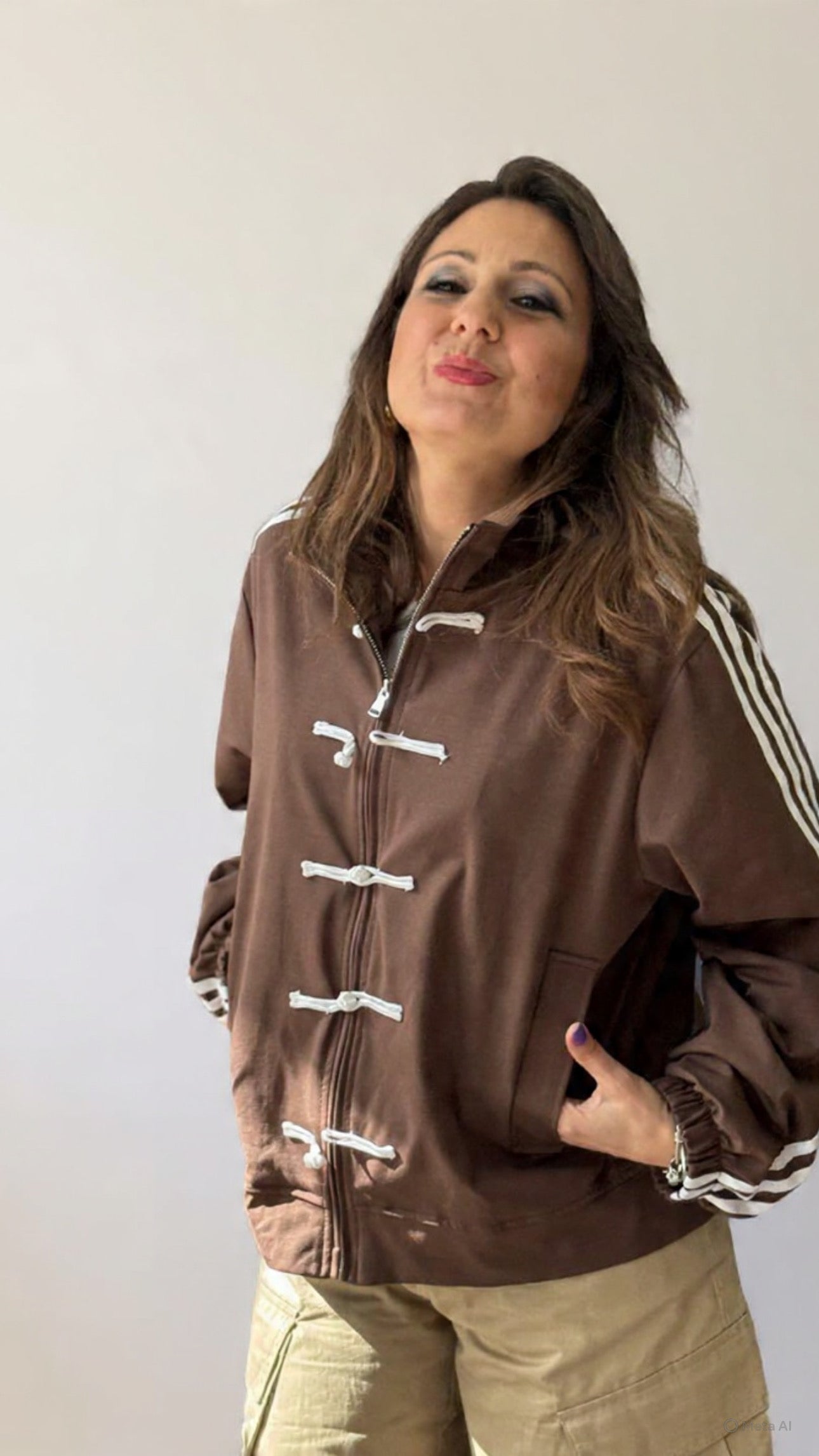 Giacca Napoleone cioccolato