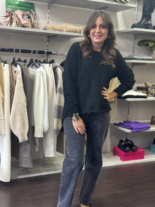 Maglioncino Marsiglia nero