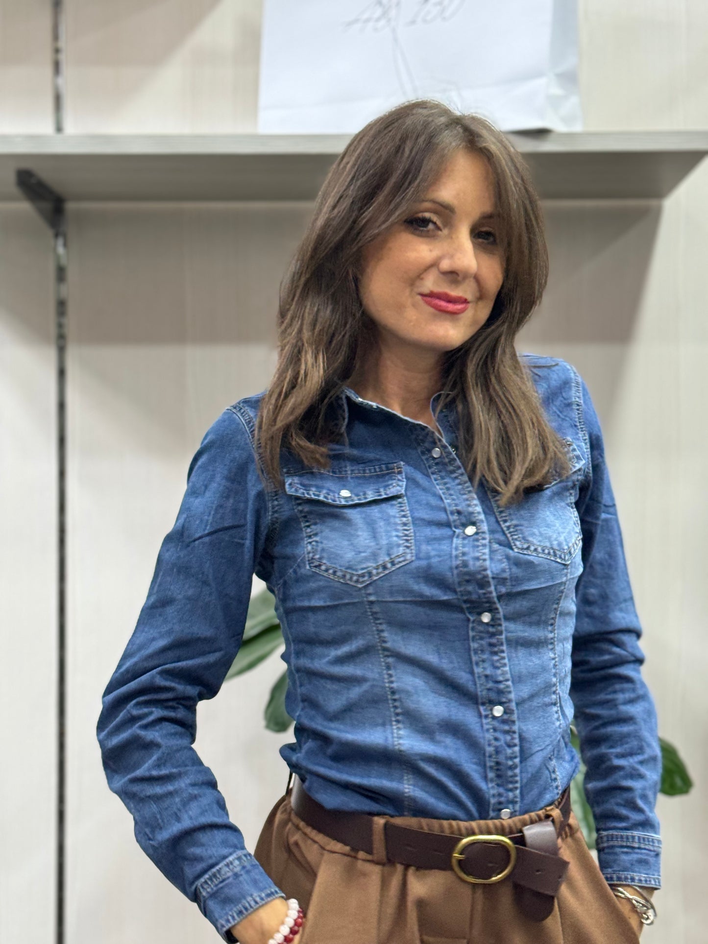 Camicia Jeans Flora