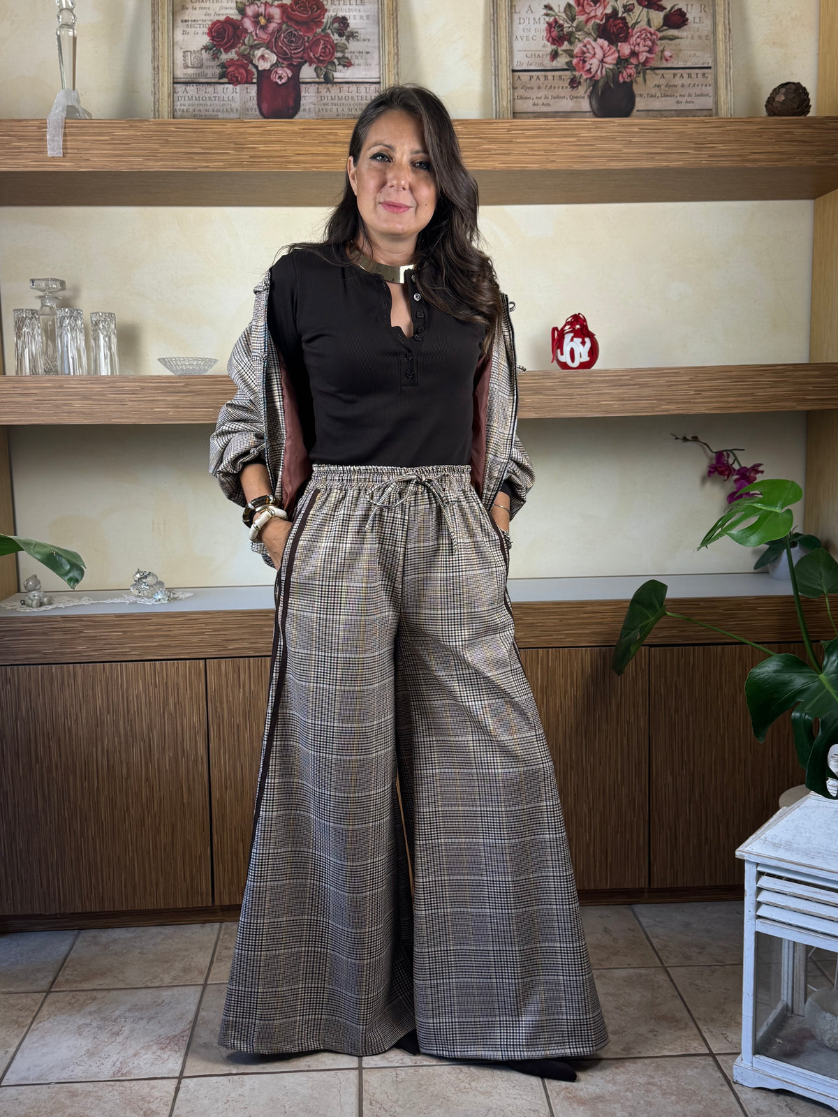 Pantalone quadri