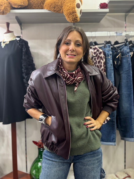 Bomber Linz ecopelle