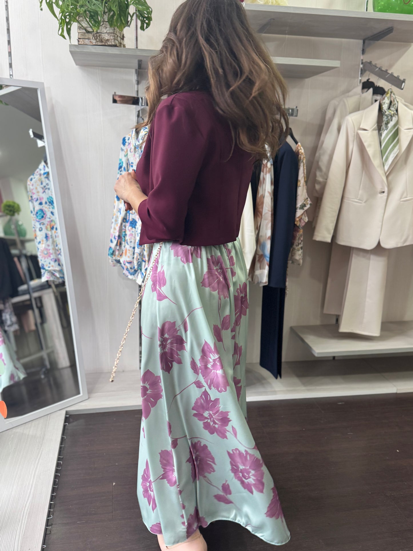 Abito tiffany magenta