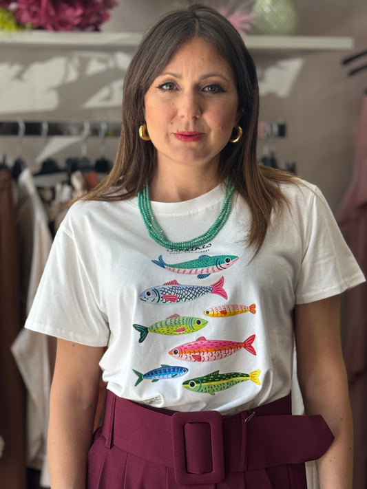 T shirt sardine