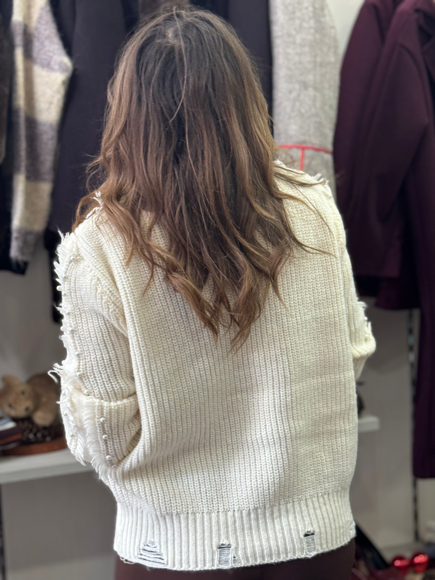 Maglioncino Gravina panna