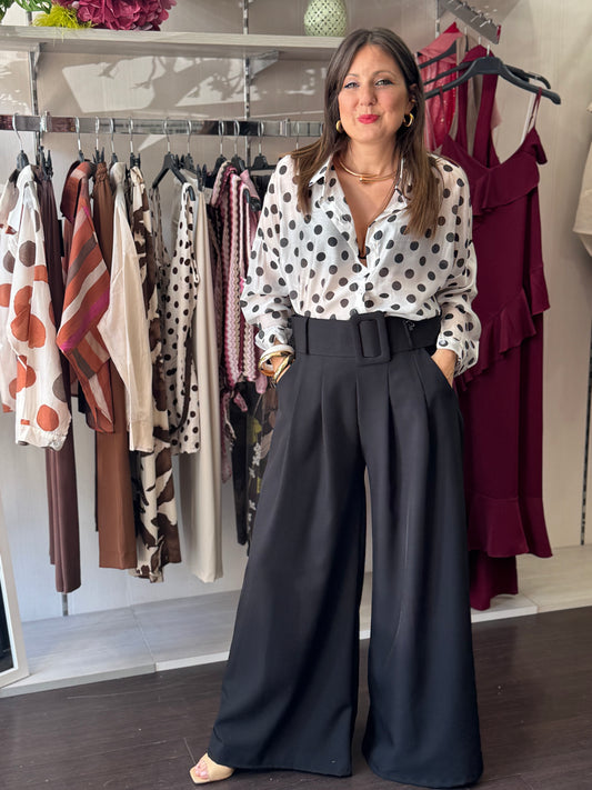 Gonna pantalone nera