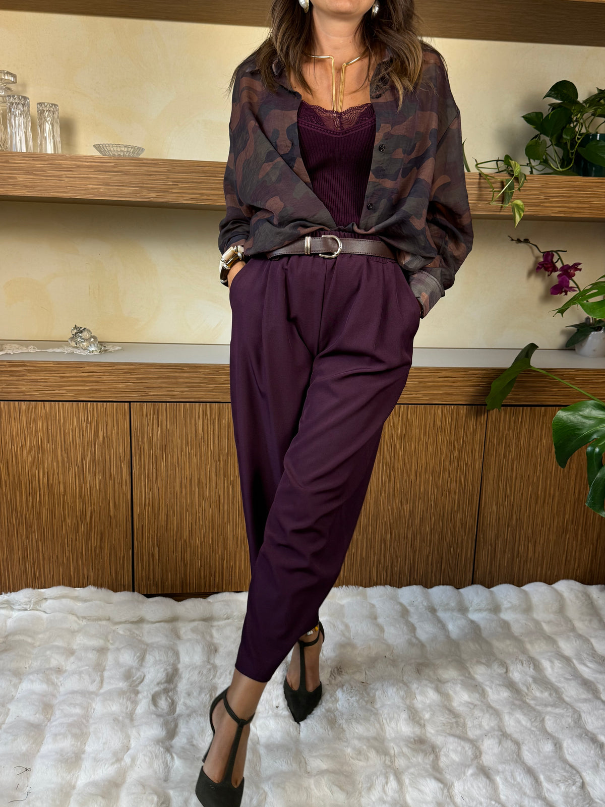 Pantalone viola