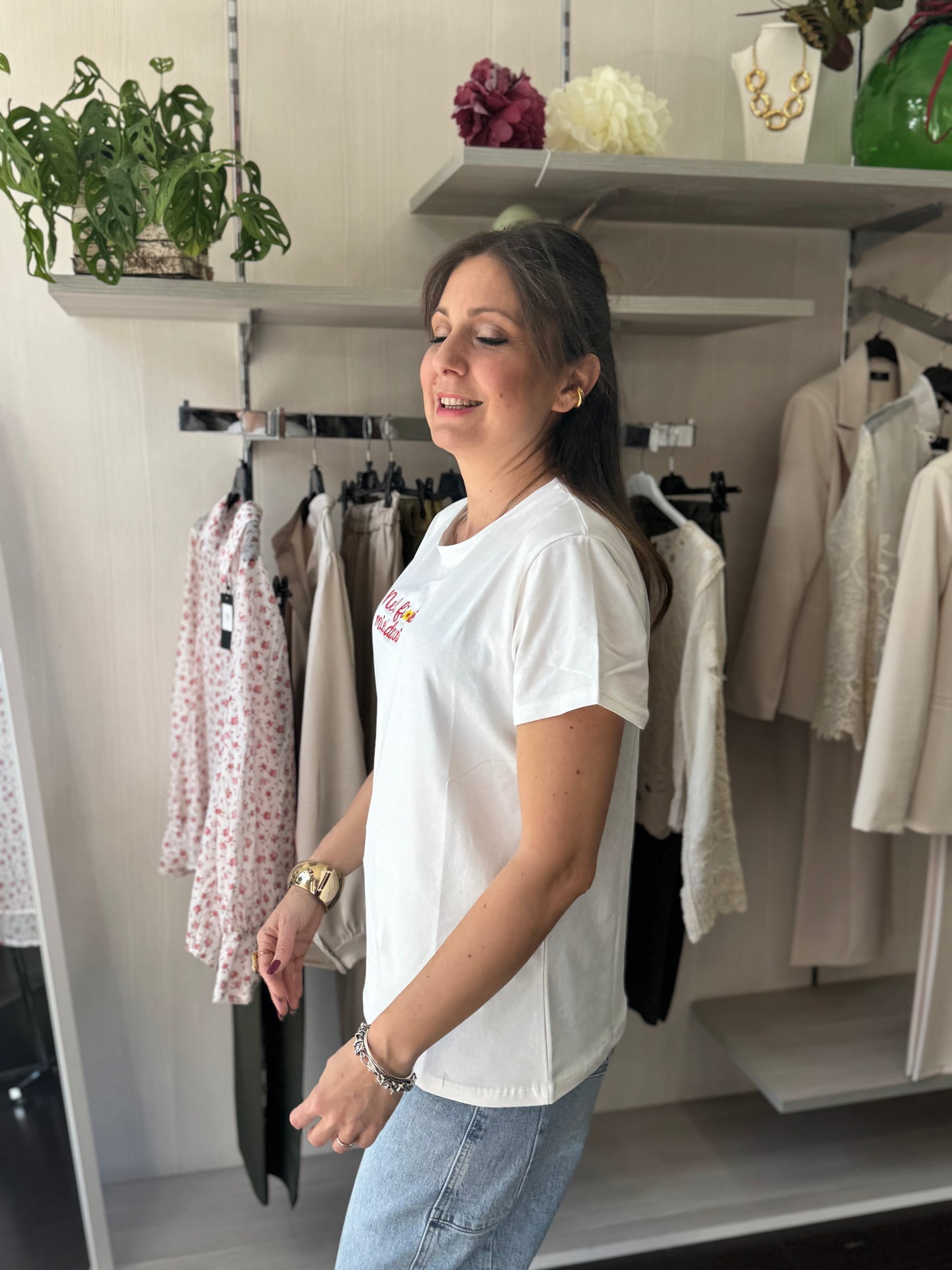 T-shirt fiore dei miei danni