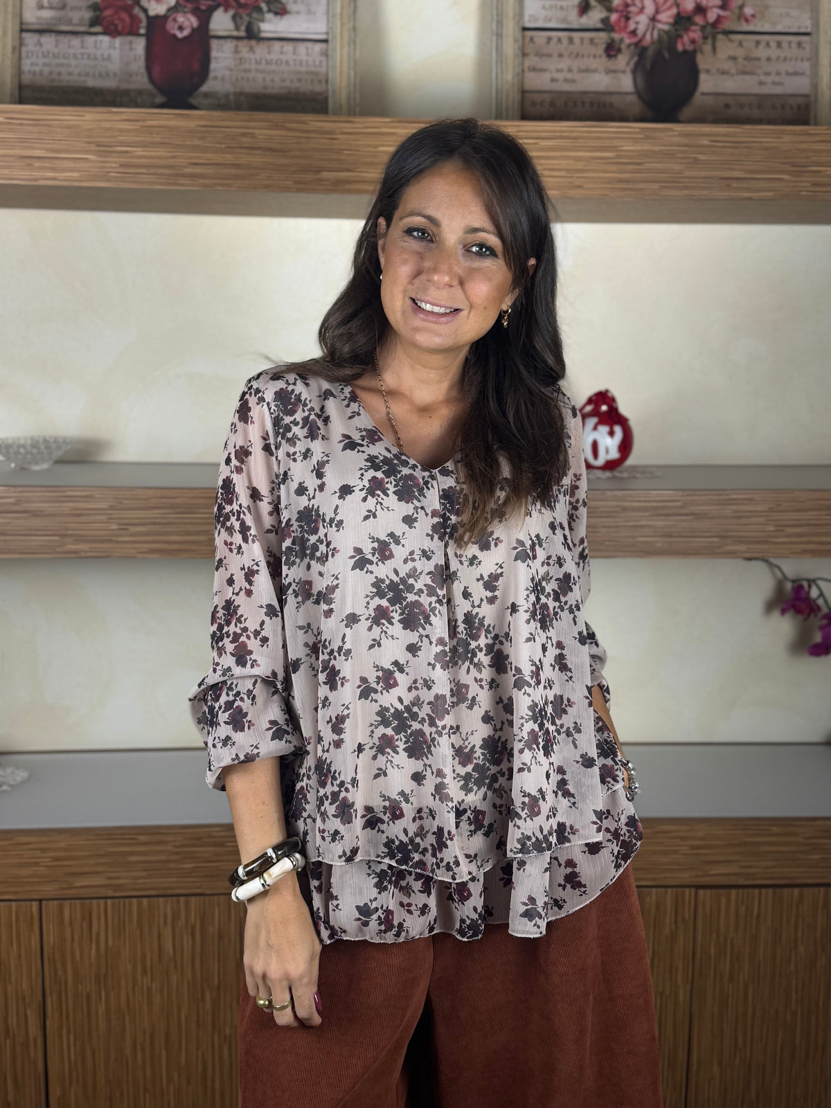 Blusa fiorellini