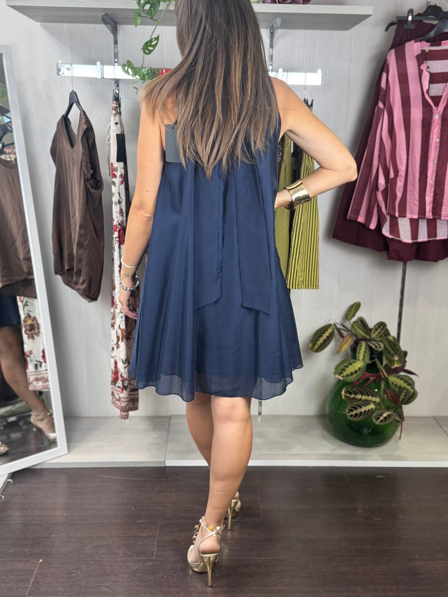 Abito rouge blu