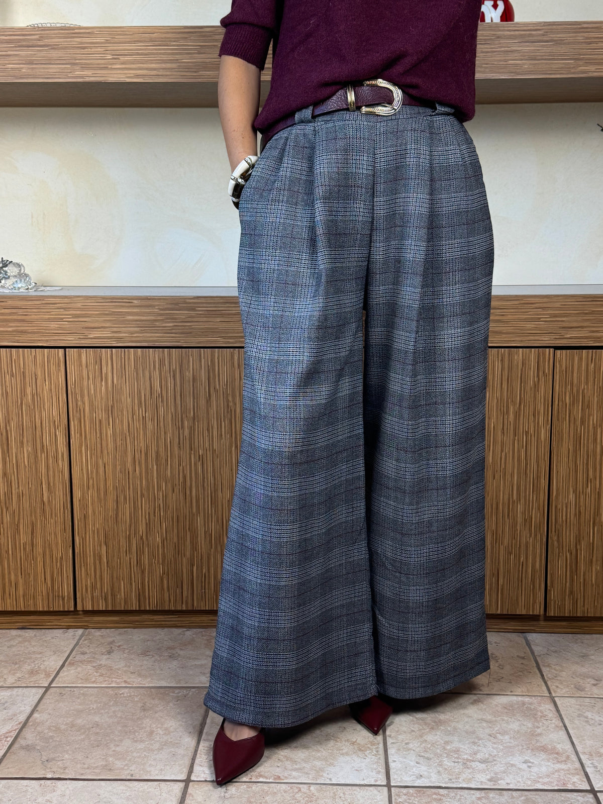 Pantalone tartan