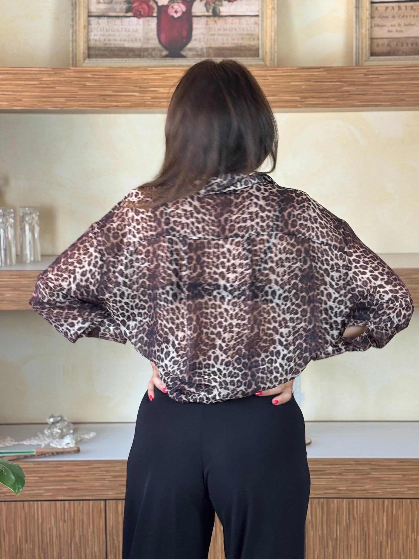 Camicia animalier