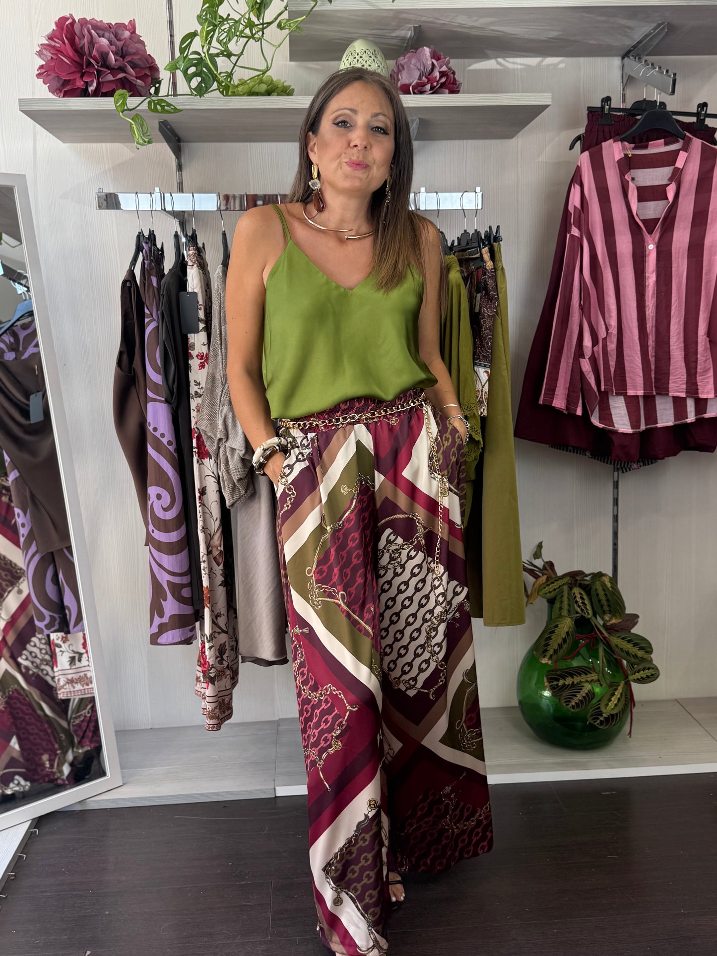 Top verde basic